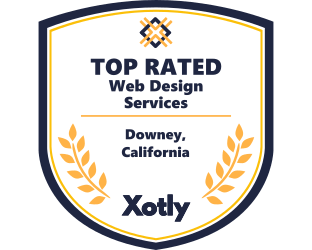 Xotly Top Rated Web Design Services Badge